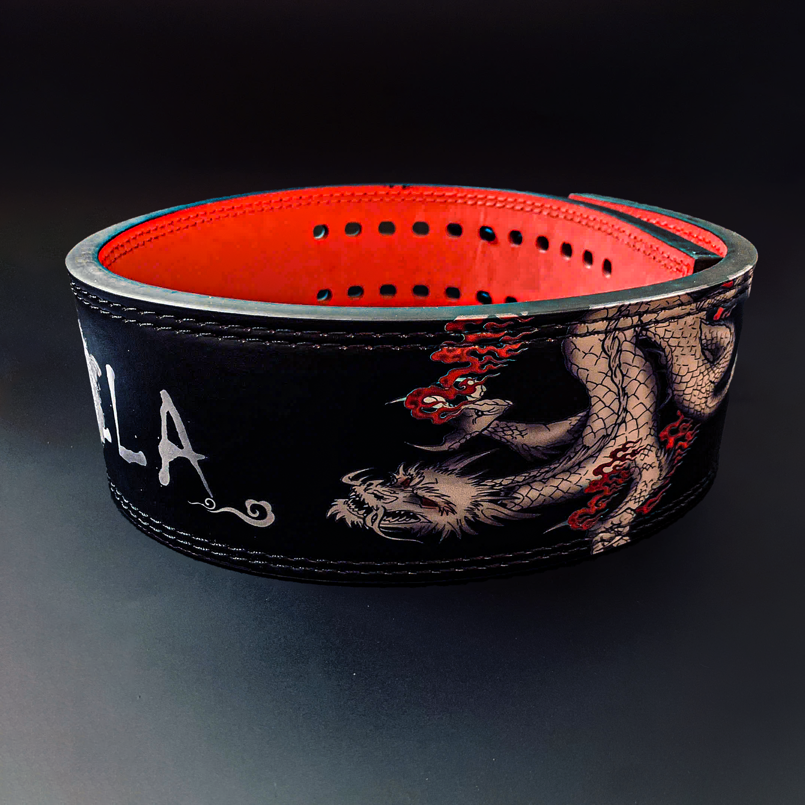 koi black lever belt koi black lever belt