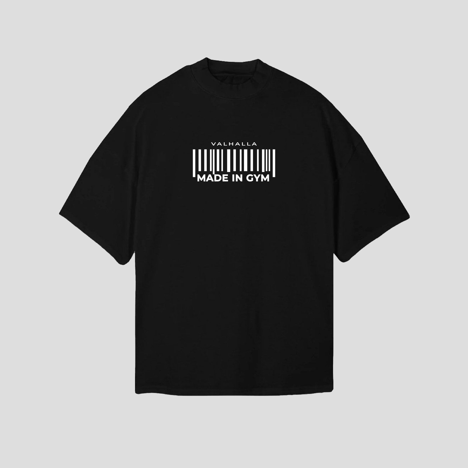 "made in gym" oversize t shirt valhalla