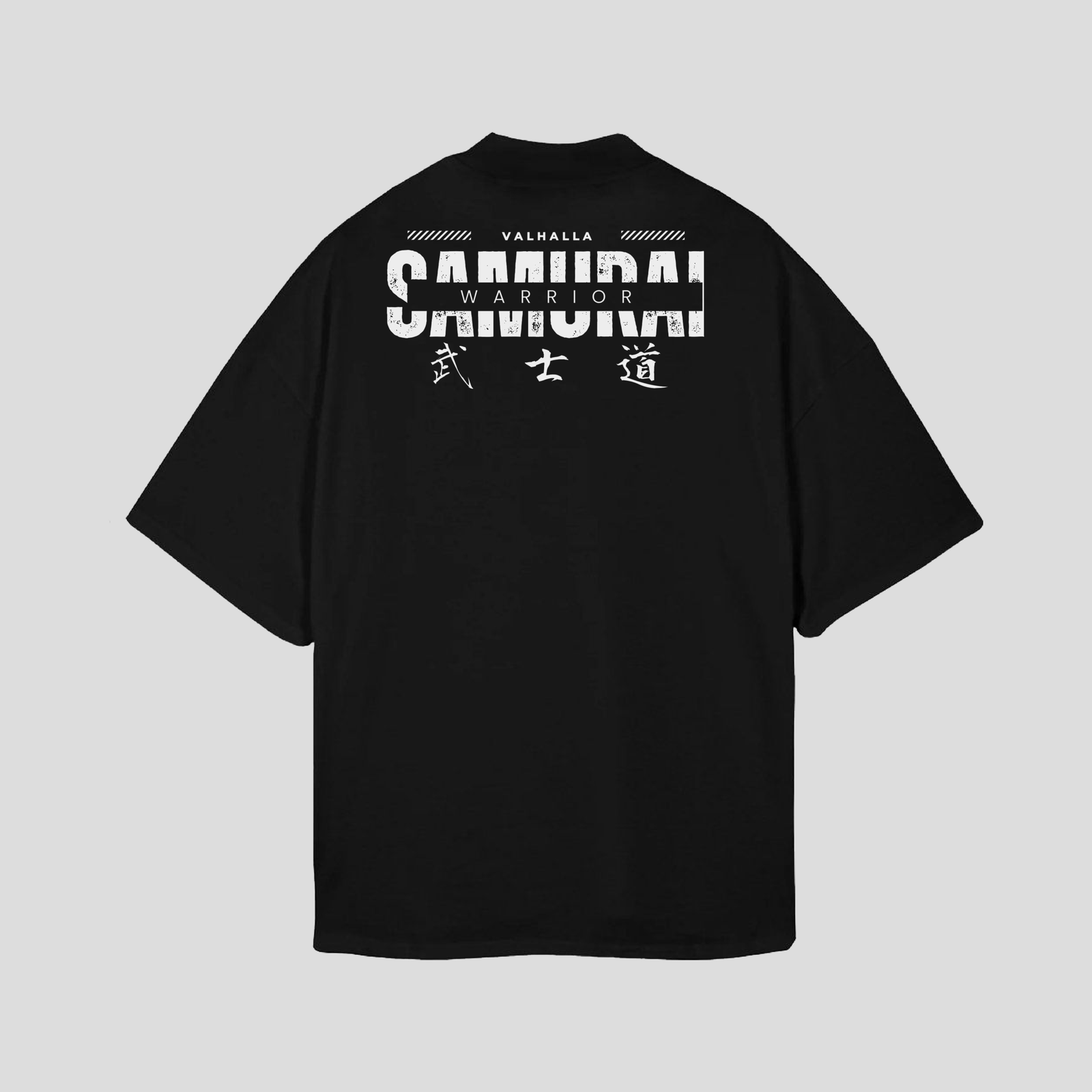 samurai oversize t shirt valhalla